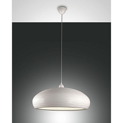 Luminaria colgante LODGE redondo E27 IP20, blanco regulable