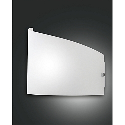 Luminaria de pared MOA semicircular E27 IP20, blanco regulable