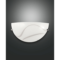 Luminaria de pared MAGMA semicircular E27 IP20, blanco regulable