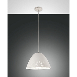 Luminaria colgante CASALE de 1 llama, ajustable E27 IP20, blanco regulable