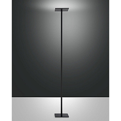 floor lamp IDEAL IP20, satined, black dimmable