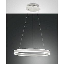 Luminaria colgante PALAU IP20, blanco regulable