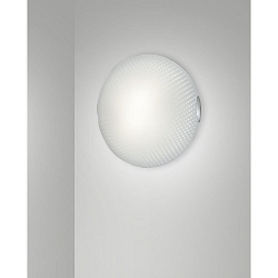 Luminaria de techo CONNIE �30cm E27 IP20, n�quel satinado, blanco
