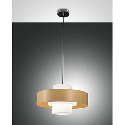 Luminaria colgante LOTO E27 IP20, negro