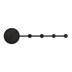 Luminaria de pared HAN LED IP20, negro mate