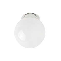 Luminaria empotrable para techos FRESH E27 IP20, blanco