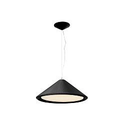 Luminaria colgante SAIGON IN de 3 llamas E27 IP20, negro mate 