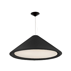 Luminaria colgante SAIGON IN de 4 llamas E27 IP20, negro mate 