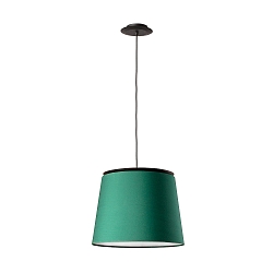 Luminaria colgante SAVOY E27 IP20, verde, negro 