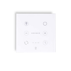 Interruptor de pared de la radio con salida de señal de radiocontrol (RF), blanco