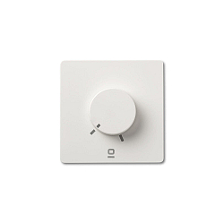 Interruptor de pared de la radio con salida de señal de radiocontrol (RF), blanco mate