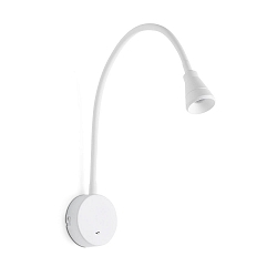 Luminaria de pared BEL LED IP20, blanco mate 