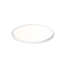 Luminaria empotrable para techos LUAN LED IP44, blanco mate 