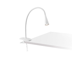 Luminaria de mesa LENA LED IP20, blanco mate 