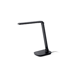 Luminaria de mesa ANOUK LED IP20, negro mate 