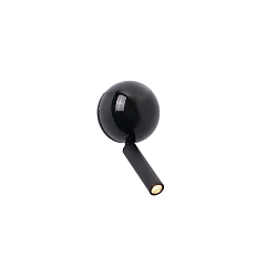 wall luminaire PRESS LED IP20, black matt 