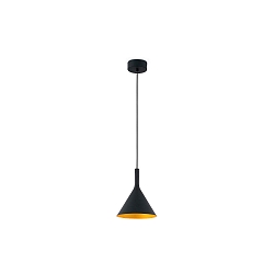 pendant luminaire PAM LED IP20, black 