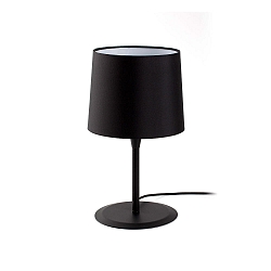Luminaria de mesa CONGA E27 IP20, negro mate 