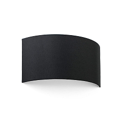 Luminaria de pared COTTON de 2 llamas, semicircular E27 IP20, blanco mate 