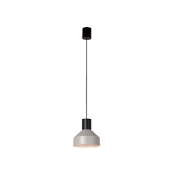 pendant luminaire KOMBO E27 IP20, grey, black matt 