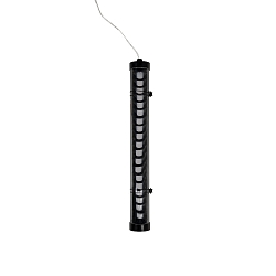 Luminaria de pared para exteriores SCUBA LED IP66, negro 