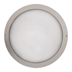 Luminaria de pared para exteriores IP65, plata 