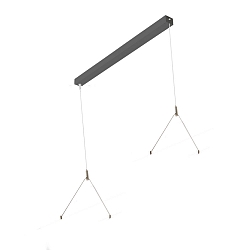 canopy FL-PLN232063MPS.8284L / FL-PLN242063MPS.8584L DALI controllable, incl. LED driver, black