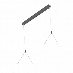 Marquesina FL-PLN242063MPS.8584L con fuente de alimentaci�n, multipower, negro
