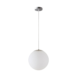 Luminaria colgante Ø50 conmutable IP40, acero cepillado, blanco regulable