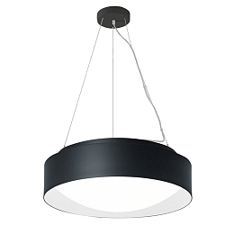 Luminaria colgante PREMIUM ARCHITEKTUR � 30,8cm IP20, negro, blancanieves regulable