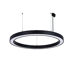 Luminaria colgante � 80CM CCT Switch, directo / indirecto, UGR < 19, multipower, forma del anillo IP40, blanco 