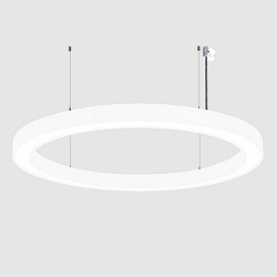 Luminaria colgante � 189CM CCT Switch, directo / indirecto, UGR < 19, multipower, forma del anillo IP40, blanco 