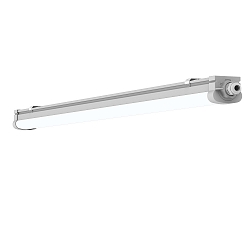Luminaria para locales h�medos WNL119466PC.2584M peque�o, 3 polos, resistente a los impactos IP66, gris 