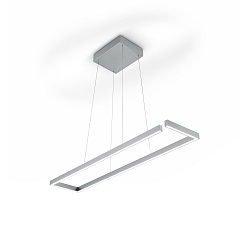 pendant luminaire MARISA-100 up / down, tunable white, controllable with gestures IP20, nickel matt