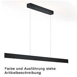pendant luminaire FARA-152 up / down, tunable white, controllable with gestures IP20, nickel matt