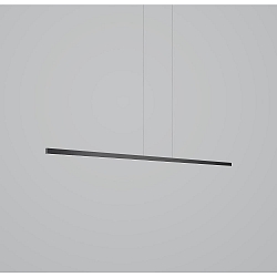 Luminaria colgante LINDA-192 IP20, negro regulable