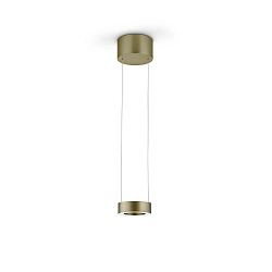 Luminaria colgante ZERA-1 IP20, color bronce regulable