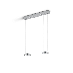 pendant luminaire ZERA-2 IP20, nickel matt dimmable