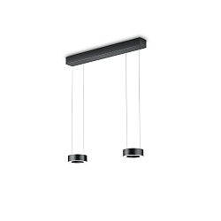 pendant luminaire ZERA-2 IP20, black dimmable
