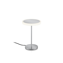Luminaria de mesa TILDA-T IP20, n�quel mate, blanco regulable