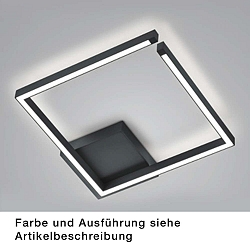 Luminaria de techo YOKO-Q, n�quel mate