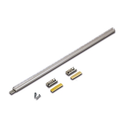 Barra luminosa LED STICK 2 IP20, aluminio, transparente regulable 1,6W 120lm 5000K CRI 80-89 20cm