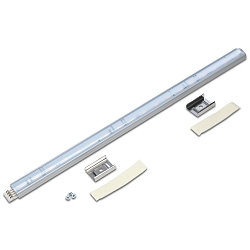 Barra luminosa LED POWER-STICK T S IP20, aluminio, transparente regulable 6W 455lm 4000K CRI 90-100 30cm