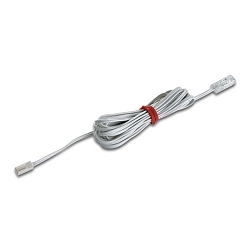 Cable de conexi�n con conector macho LED STICK 2 con enchufe, blanco