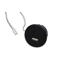 socket, black