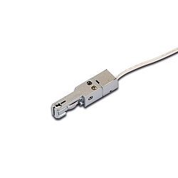 Fin de la alimentación LED TRACK 24V, aluminio eloxado