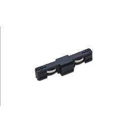 Conector longitudinal 24V LED TRACK, negro
