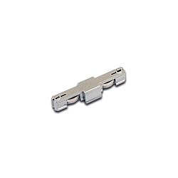 Conector longitudinal 24V LED TRACK, aluminio