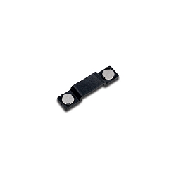Soporte para imanes 24V FLAT TRACK, negro