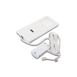 Luminaria de subestructura LED SLIM-PAD F con sensor, con enchufe, regulable IP20, �palo